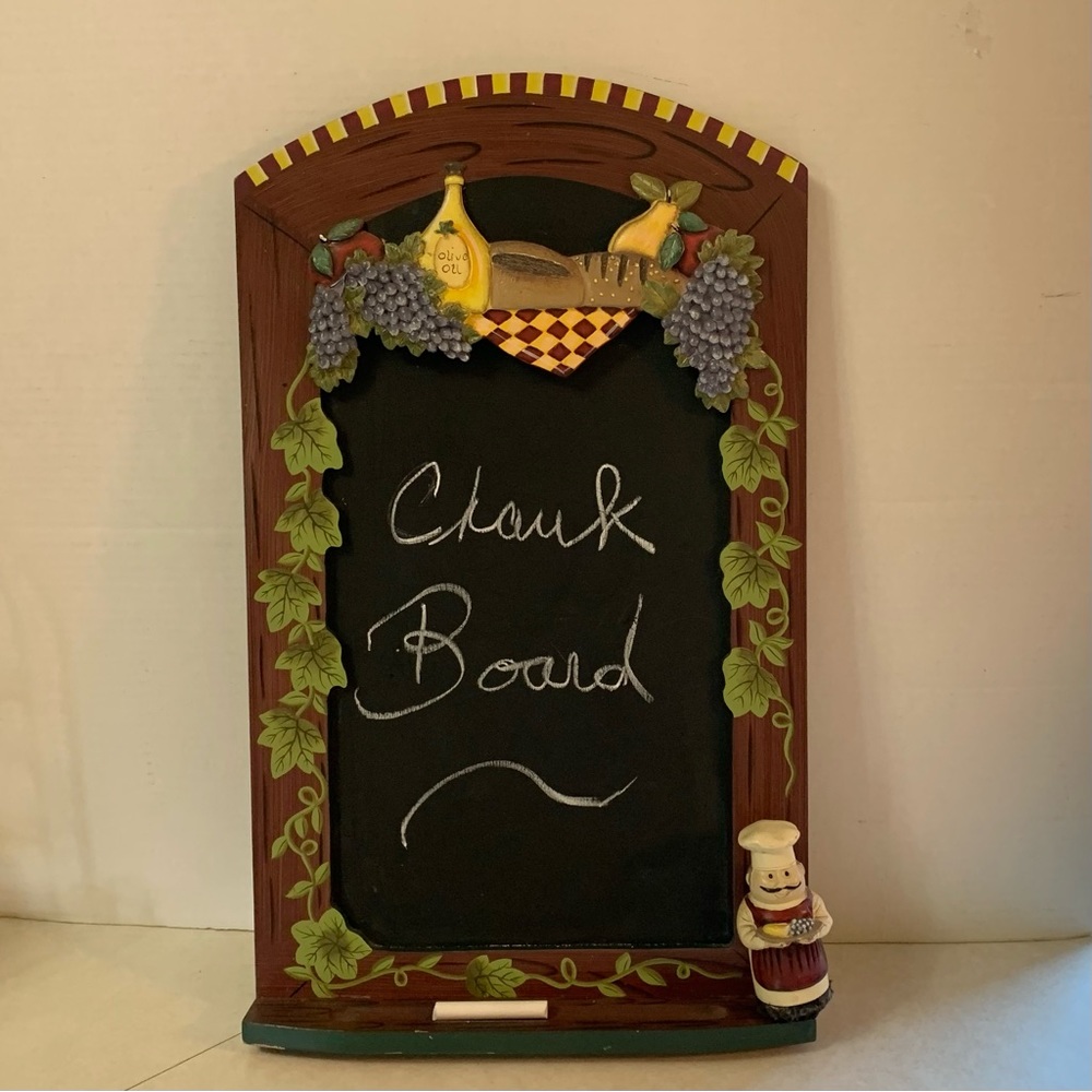 Italian Decor Chalkboard